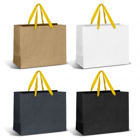 Large Ribbon Handle Paper Bag Promotional Products